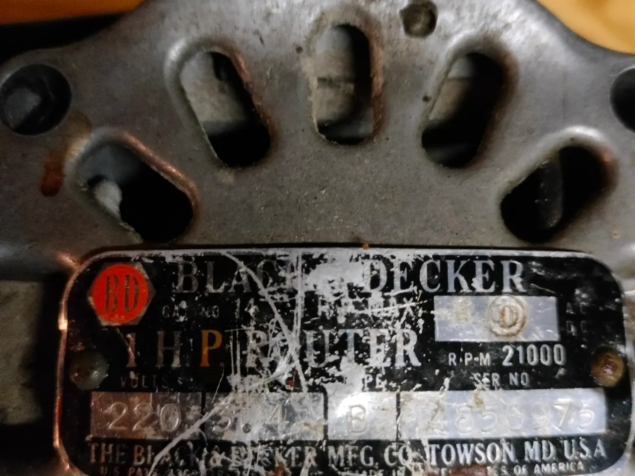 Billede 4 - Vintage Black & Decker Overfræser