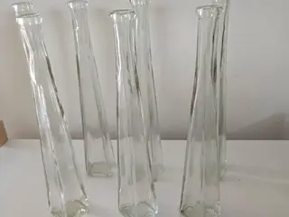 Glasvaser i 2 størrelser