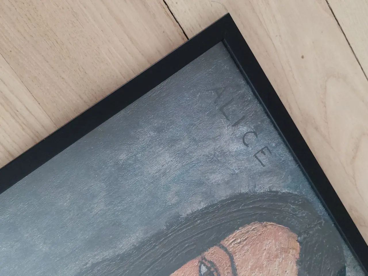 Billede 3 - ALICE af Amedeo Modigliani Plakat i træ/glasramme