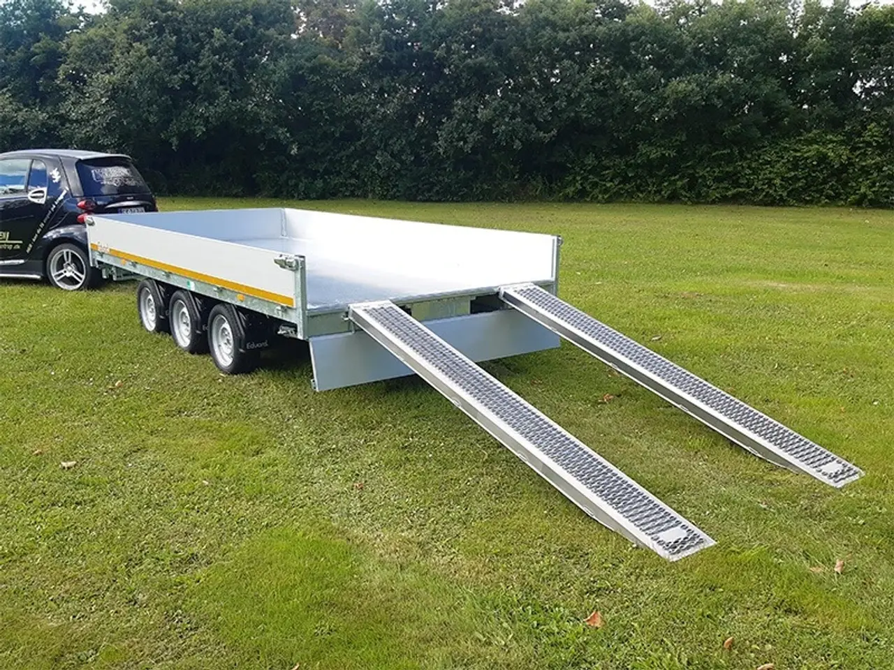 Billede 6 - EDUARD trailer 4020-3500.63 EL tip TR3 m/Ramper og støtteben