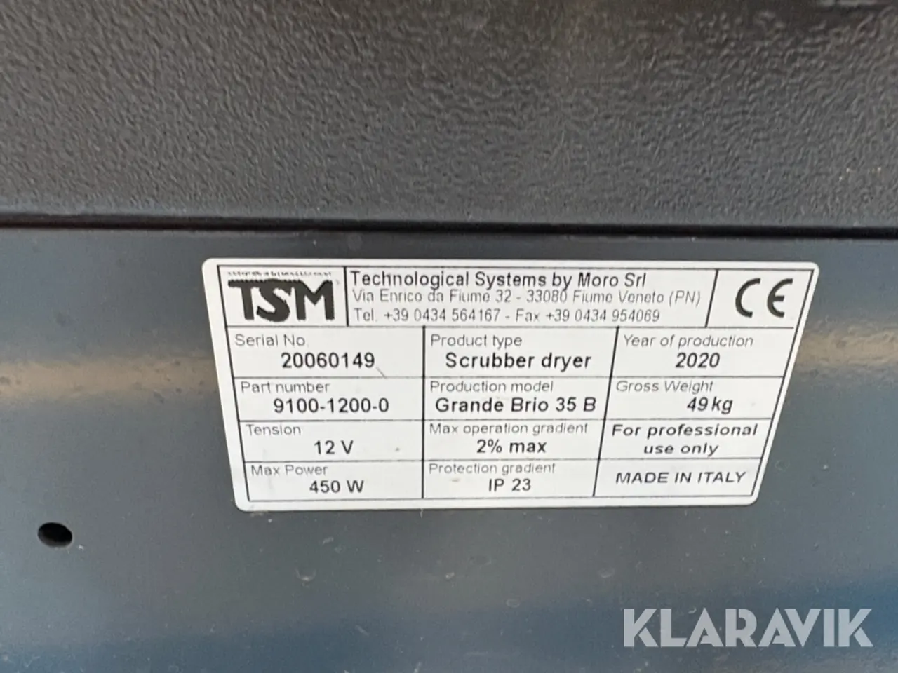 Billede 10 - Gulvvasker TSM Grande BRIO 35B