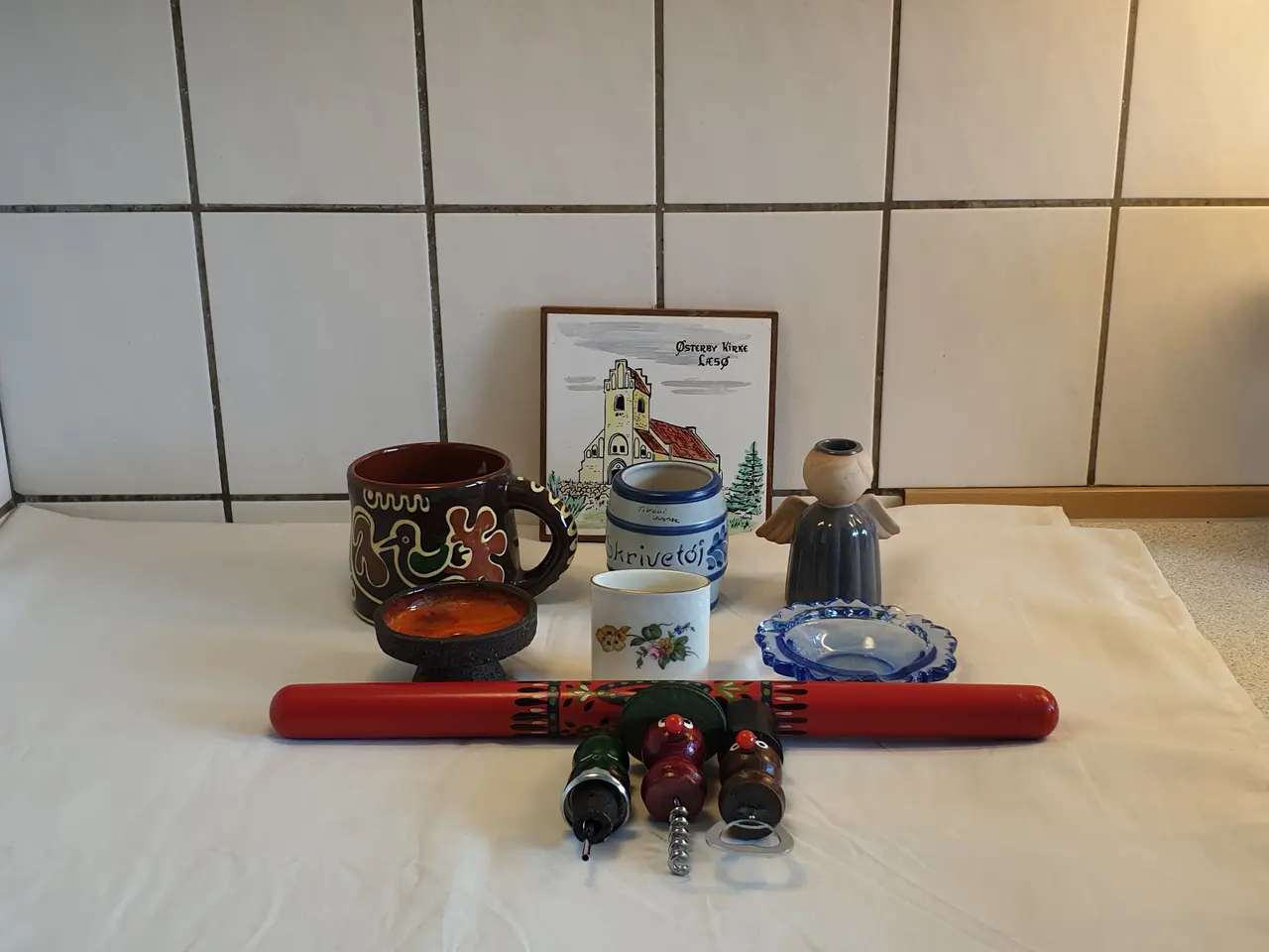 Billede 1 - Brugskunst 1stk5kr 3stk10kr SE 4fotos