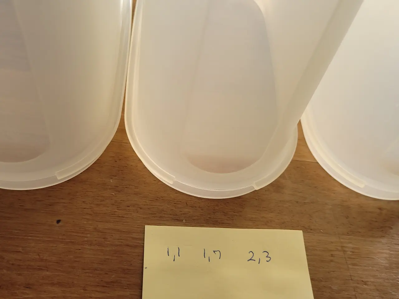 Billede 5 - Tupperware Moduletter 3 stk.