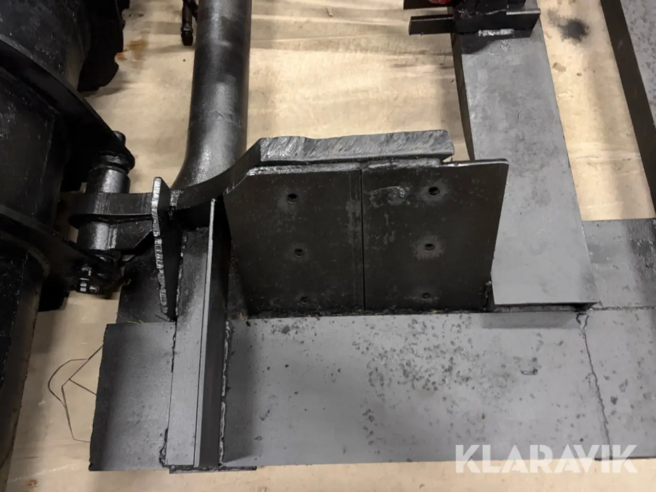 Billede 12 - Truckskovl Speciallavet til gaffelmontering, med hydraulisk tip