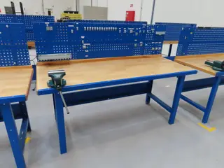 Arbejdsbord med skruestik RIDGID Junior 140