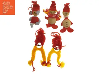 Små julenisset med figurer (str. 19-22 cm)