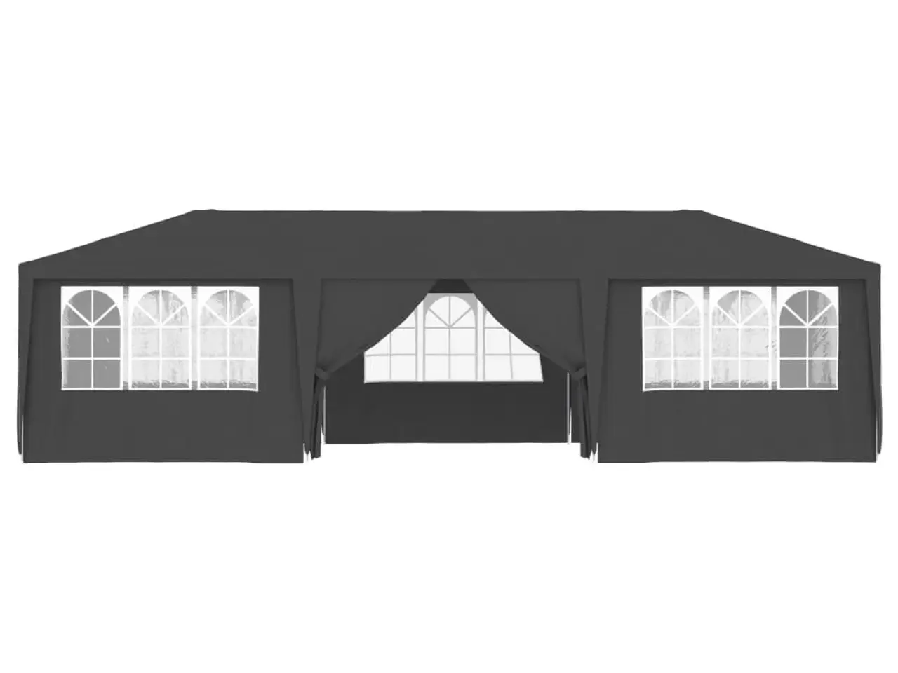 Billede 6 - Festtelt med sidevægge 4x9 m 90 g/m² antracitgrå