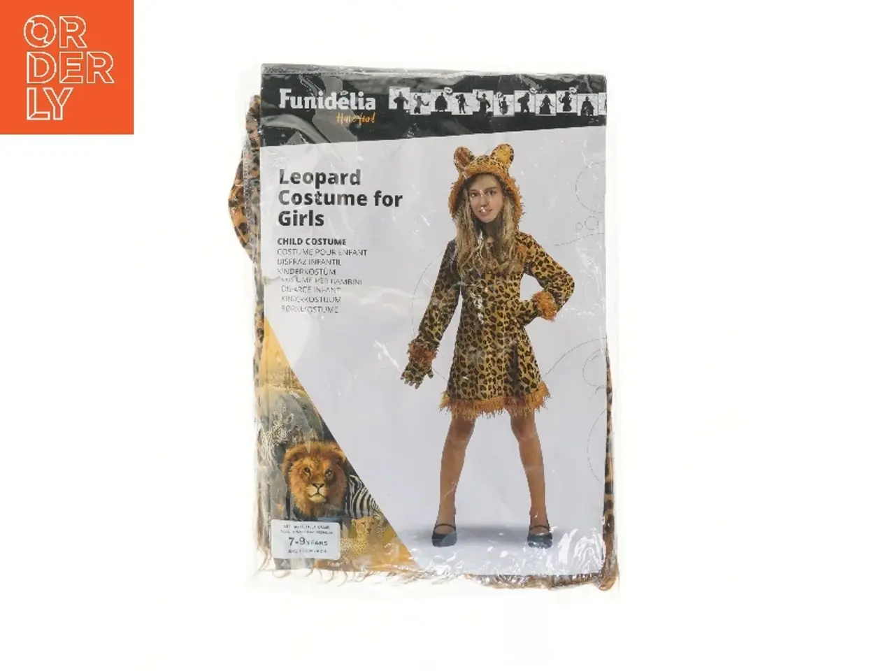 Billede 1 - Leopard kostume til piger fra Funidelia (str. 7-9 år )