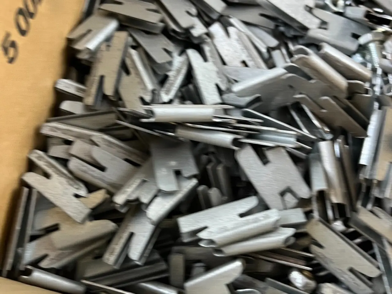 Billede 8 - parti Of Steel Mounting Clips Brackets Hardware