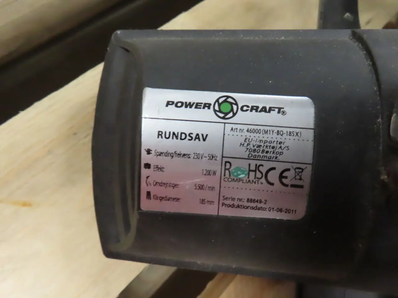 Billede 2 - Rundsav POWER CRAFT