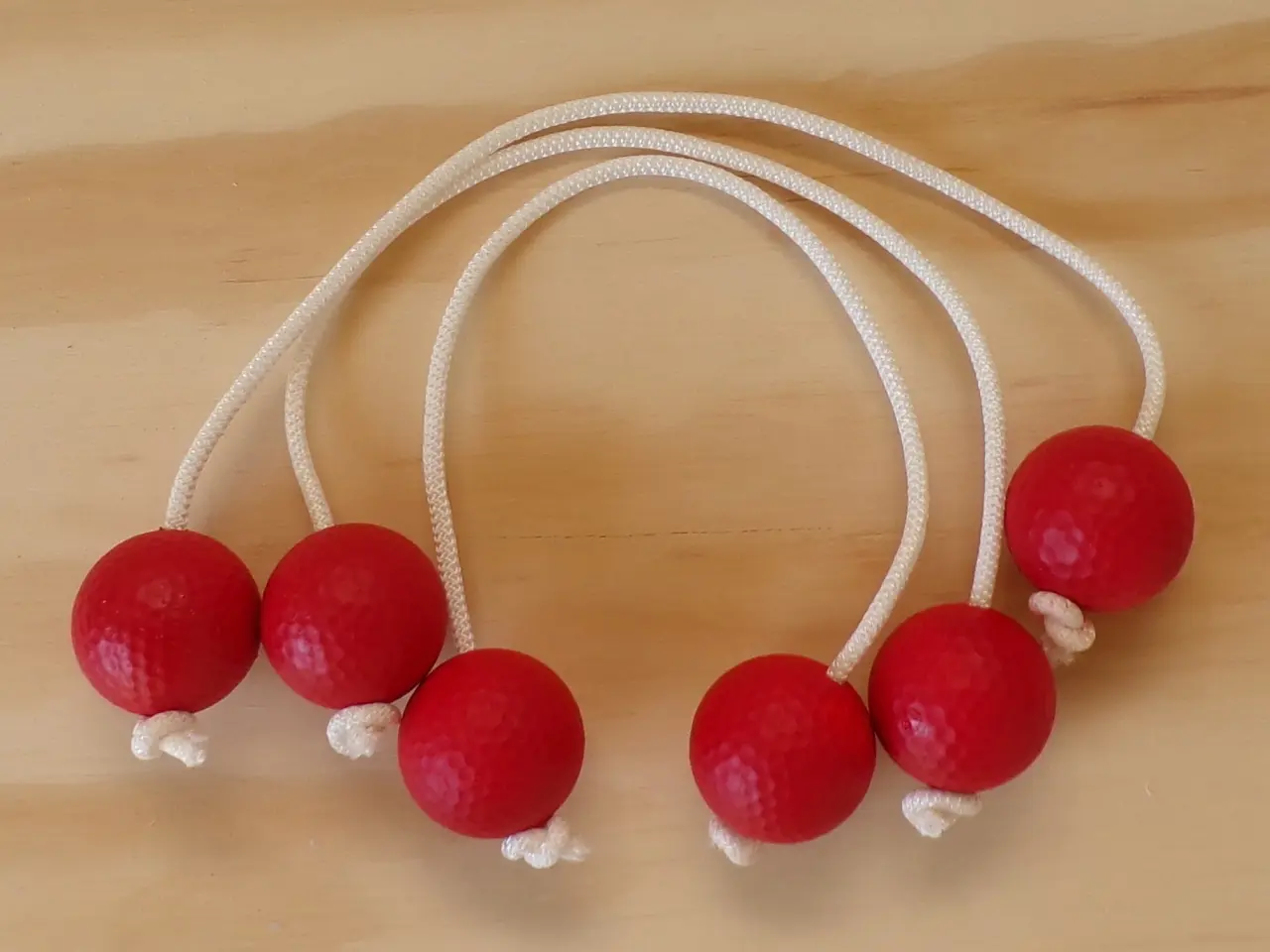 Billede 9 - 4 sæt bolas til stigegolf