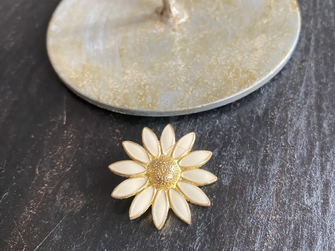 Billede 1 - Broche forgyldt 