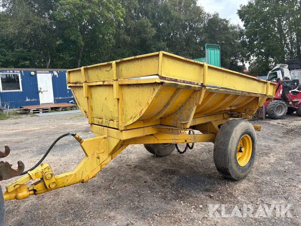 Billede 1 - Dumpervogn med hydraulisk tip til traktor