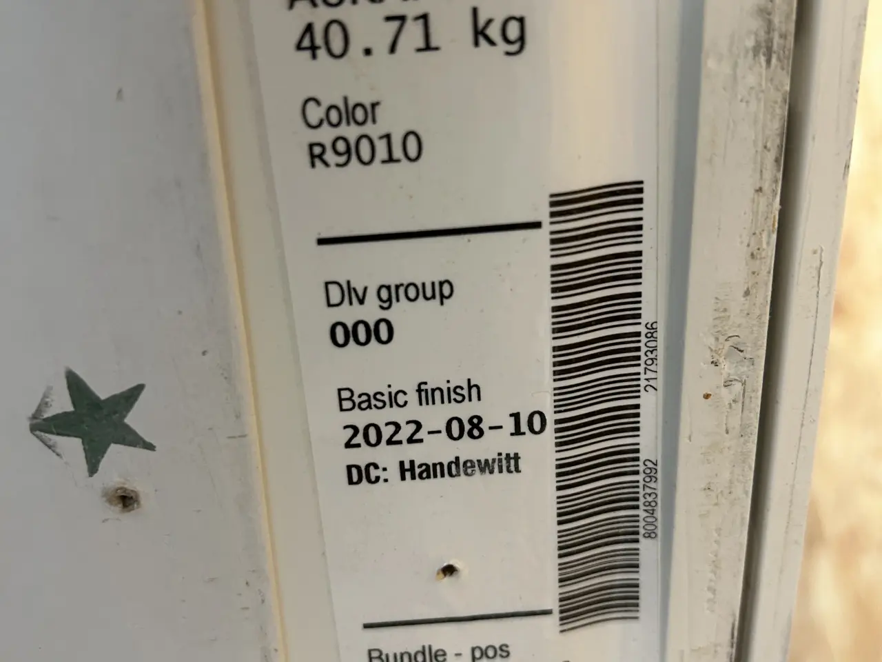 Billede 4 - Rationel vindue. Helt nyt