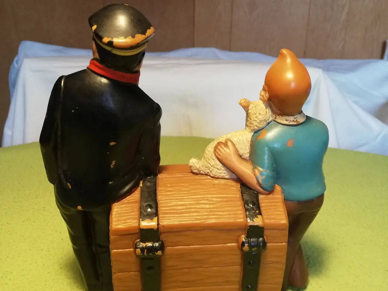 Billede 3 - Tin Tin Sparebøsse uden nøgle