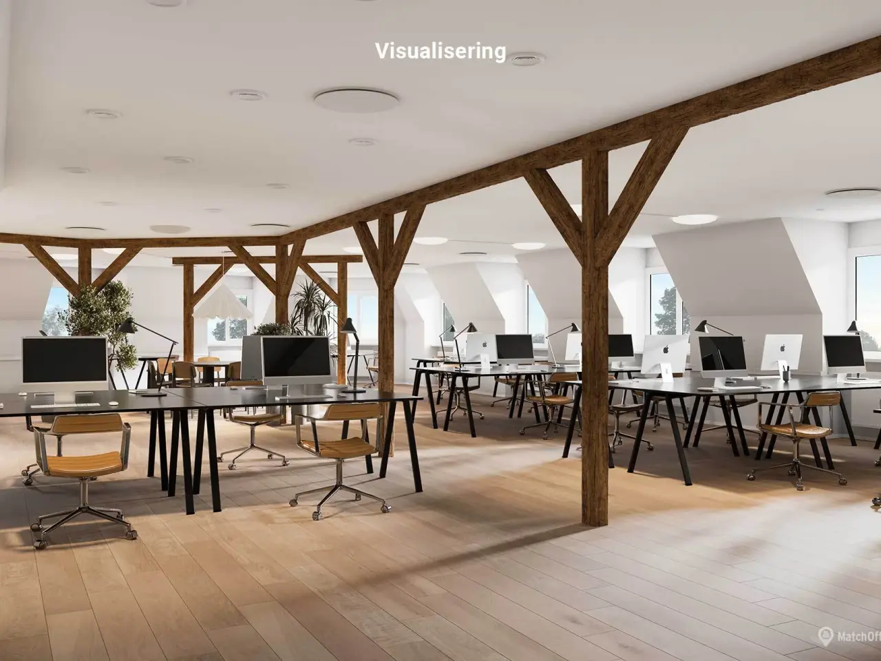 Billede 4 - Penthouse kontorlejemål med udsigt i hjertet af København K