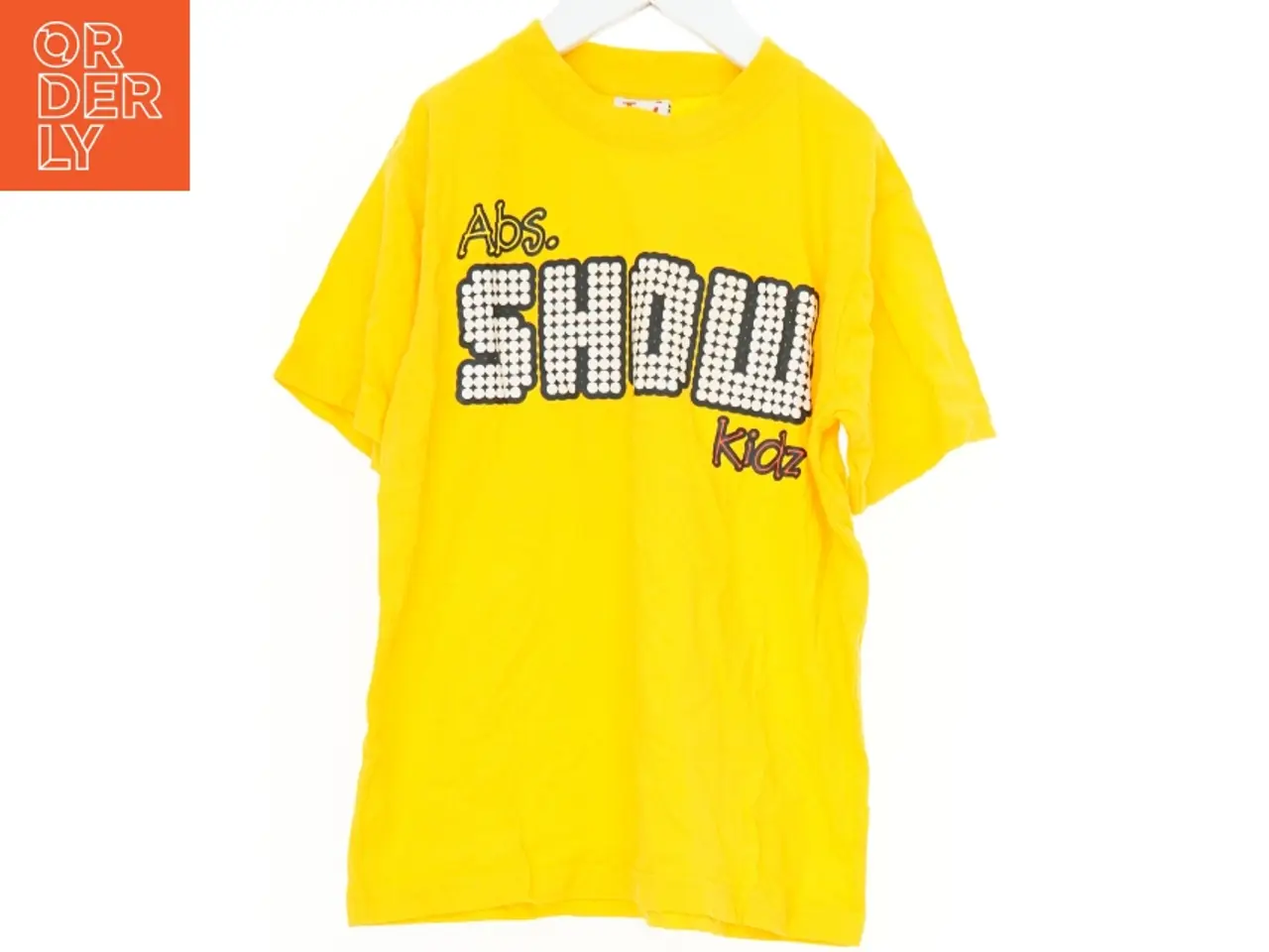 Billede 1 - Gul T-shirt med print fra Tui (str. 128)