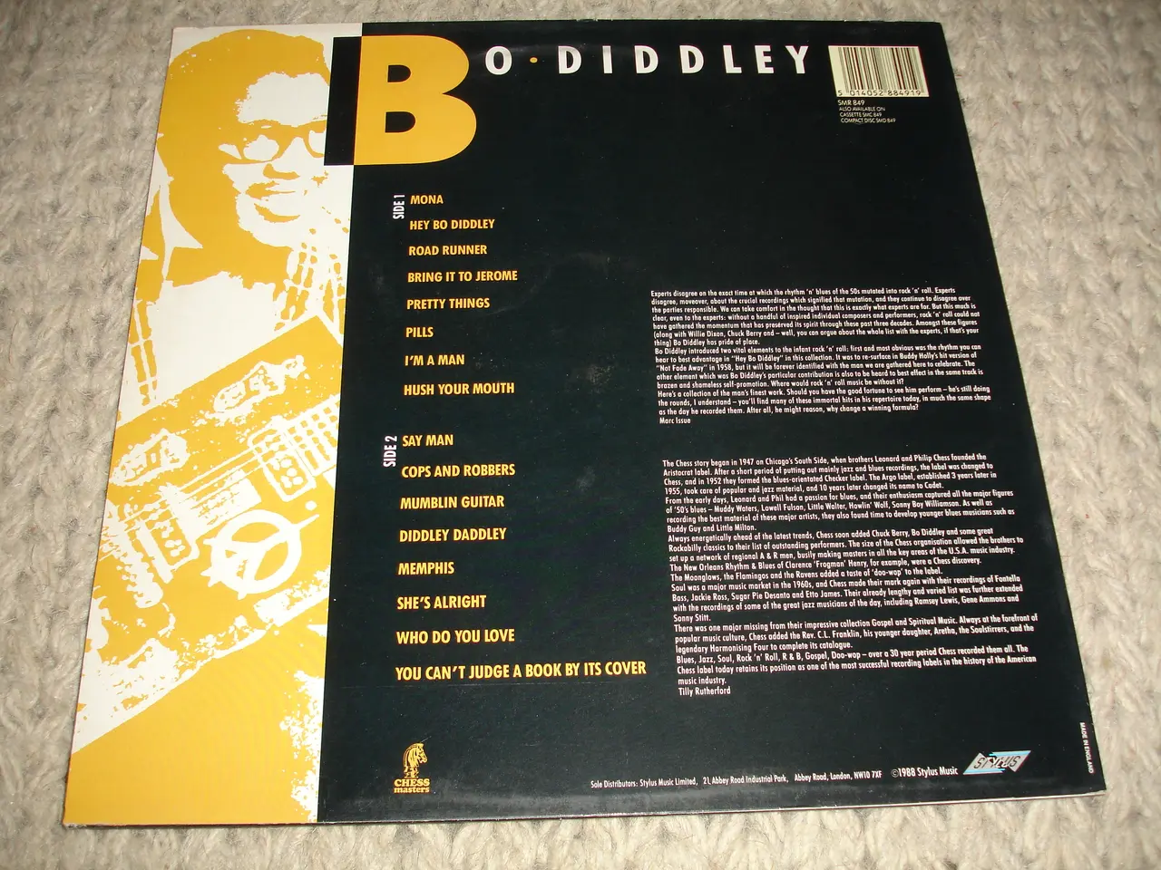 Billede 3 - (Sender gerne) Bo Diddley – Bo Diddley