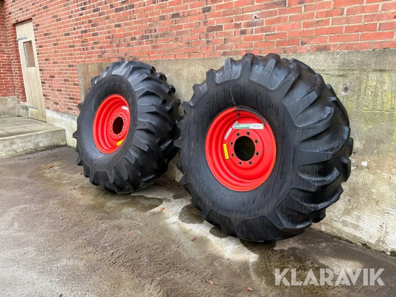 Billede 1 - Landbrugsdæk Goodyear Dyna Torque II, 2 styk