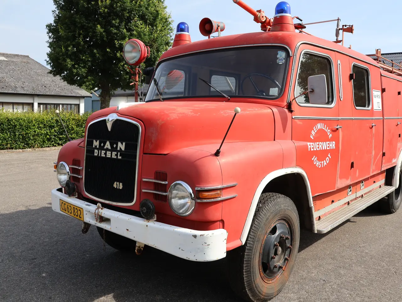 Billede 9 - Man 415 Veteran Brandbil, årg 1963