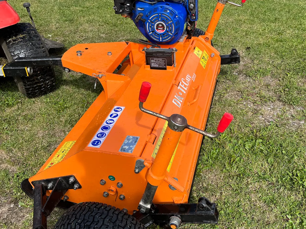 Billede 9 - Slagleklipper til ATV med elstart - 120 cm Slagle