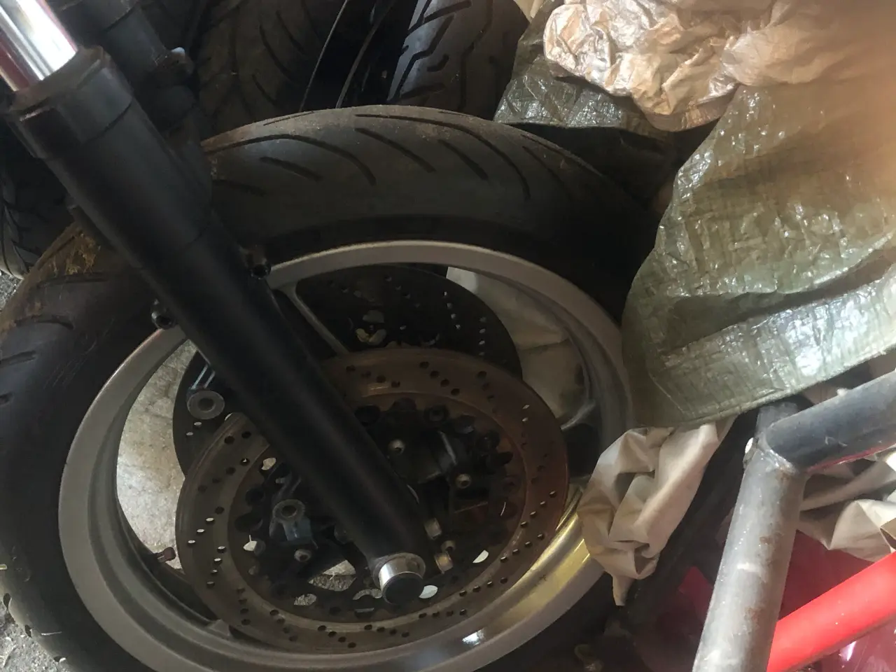 Billede 1 - Bmw k1100rs forhjul