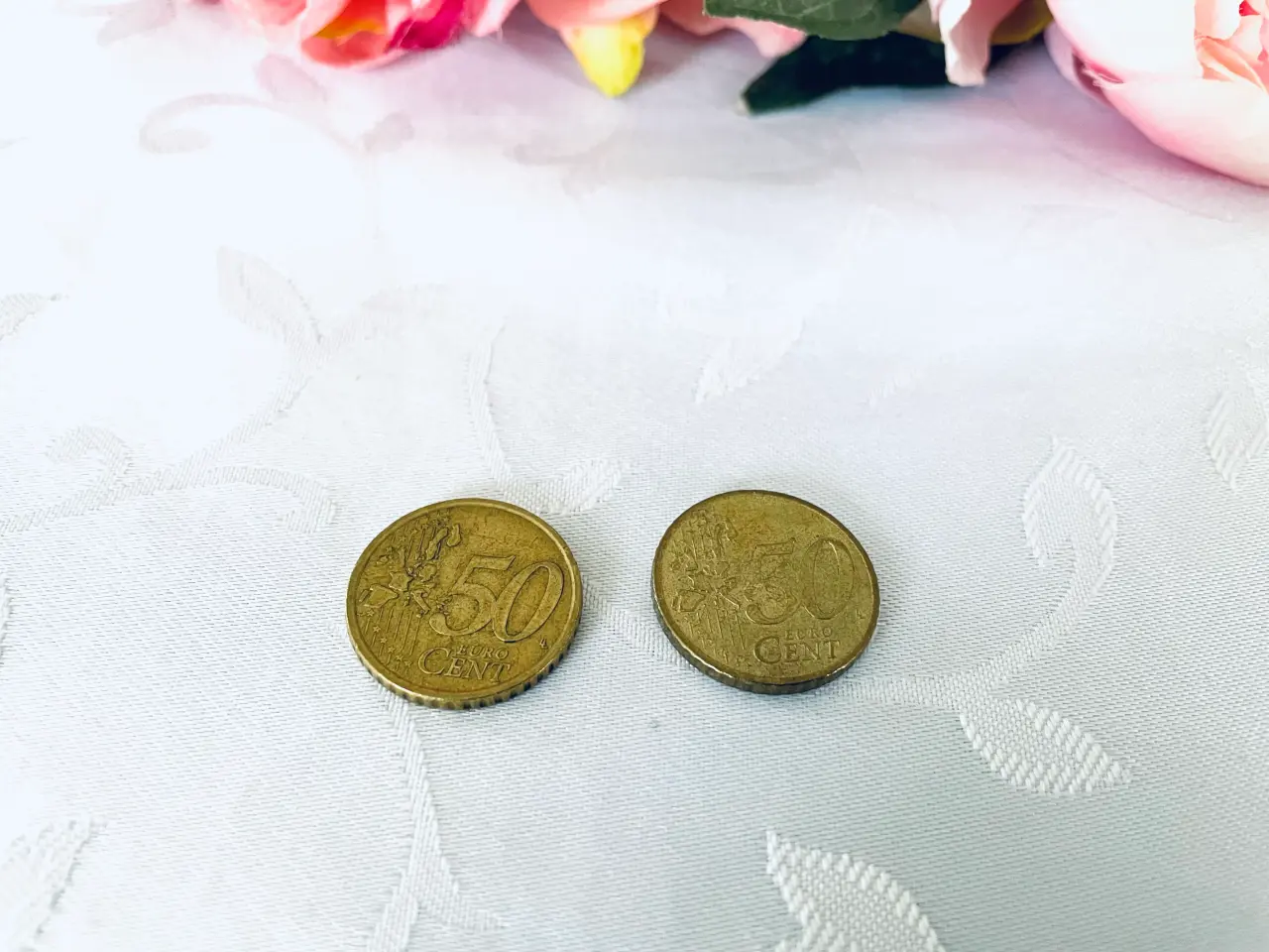 Billede 6 - 2 stk. 50 cent / euro 