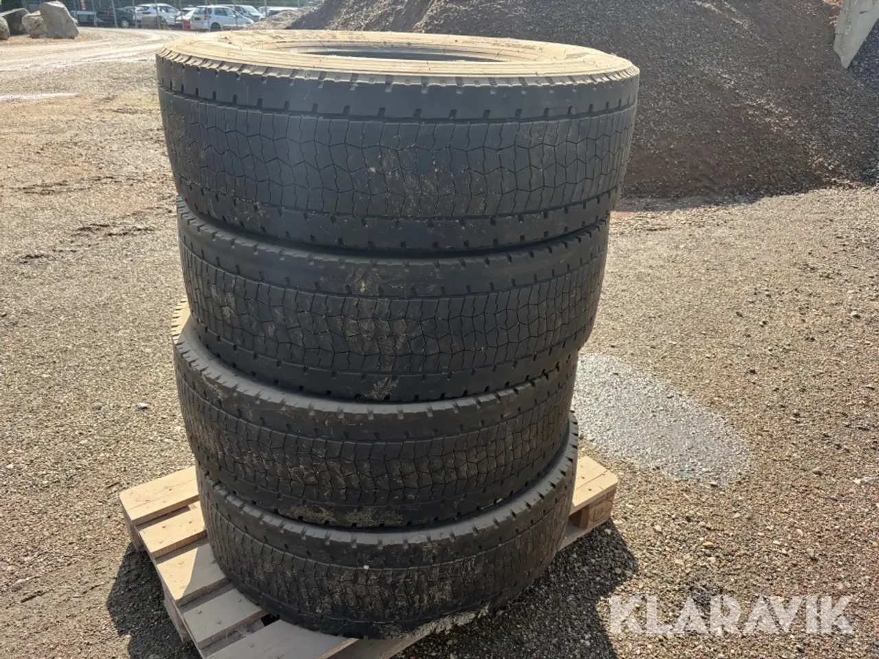 Billede 1 - Dæk Bridgestone Ecopia 315/70R22,5 træk 4 styk