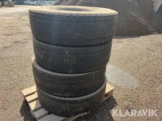 Dæk Bridgestone Ecopia 315/70R22,5 træk 4 styk