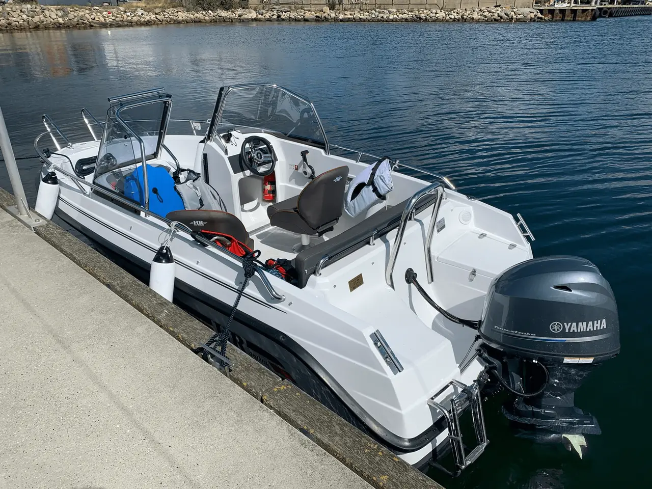 Billede 1 - HR 480 BR med 50 hk Yamaha