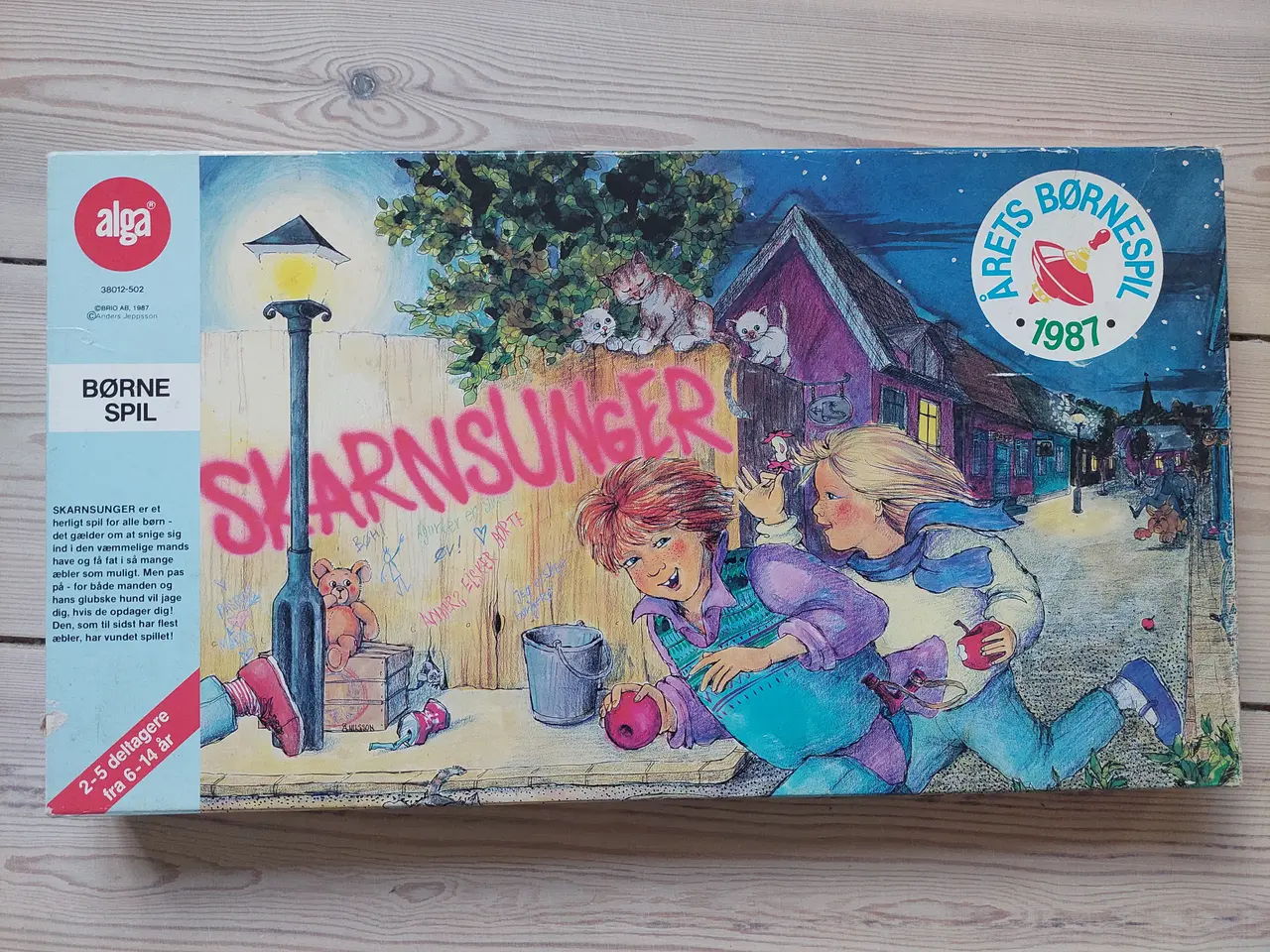 Billede 1 - Klassisk Skarnsunger brætspil (Alga 1983)