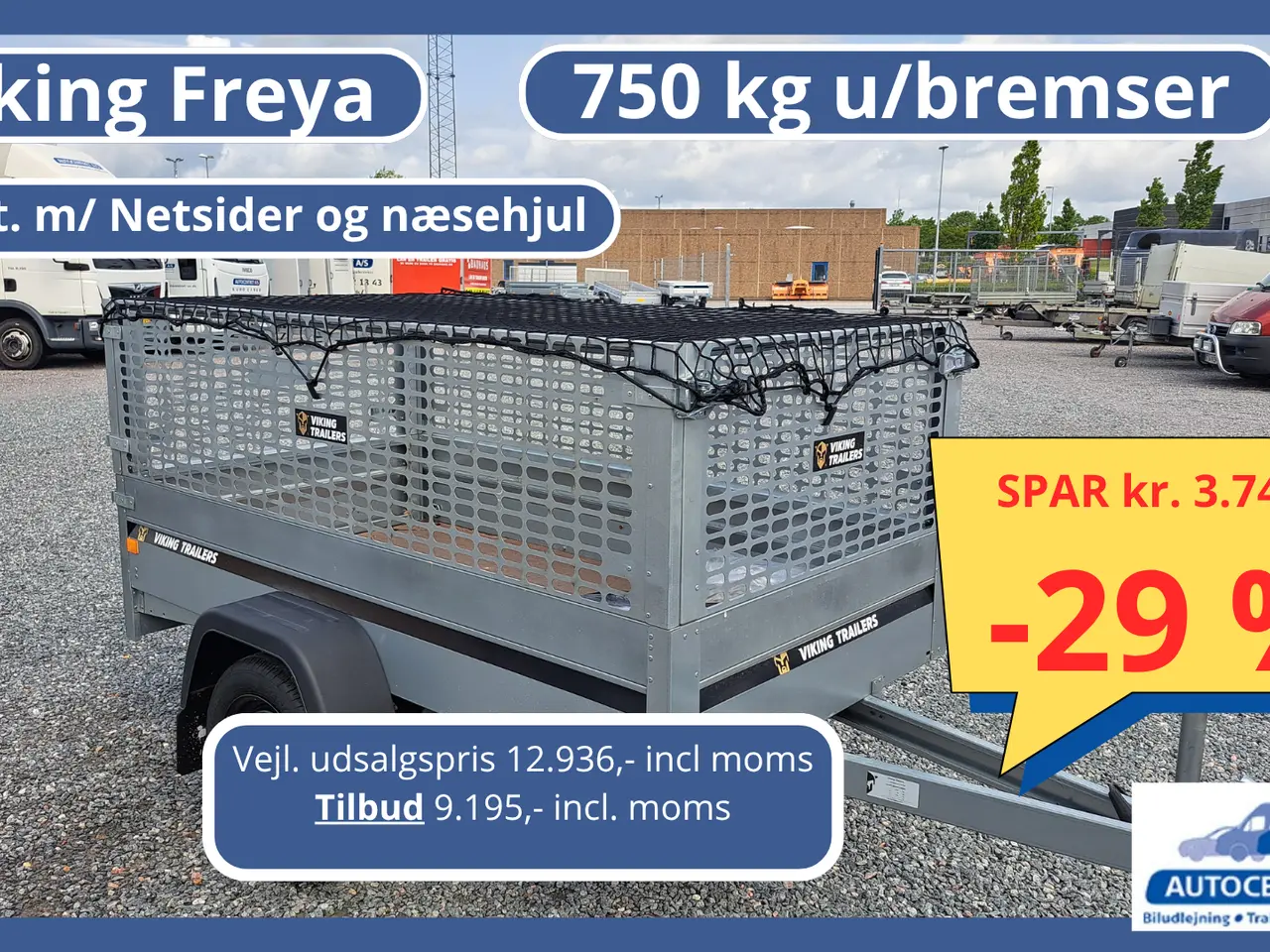 Billede 1 - Restparti/Lagersalg Viking Freya 750 kg