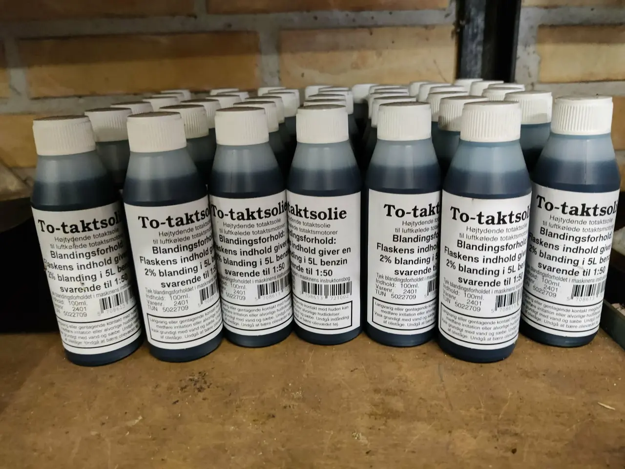 Billede 1 - Totakts olie
