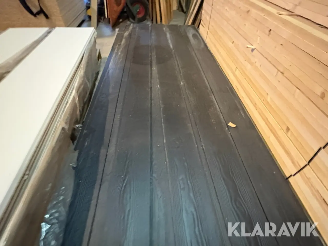Billede 8 - Eternitbrædder med træ struktur 50 styk a 360x19x1 cm