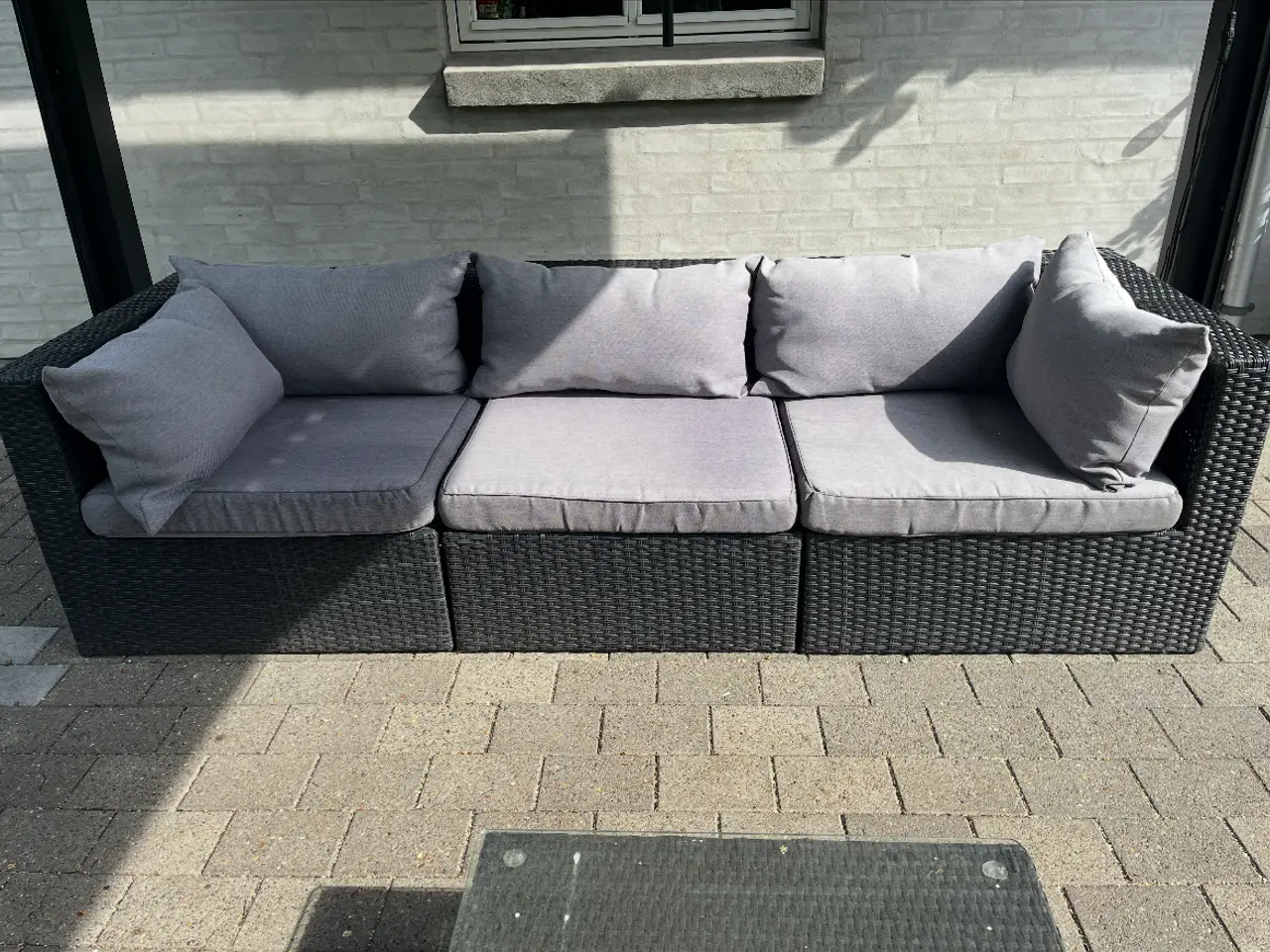 Billede 3 - Havesofa med hynder