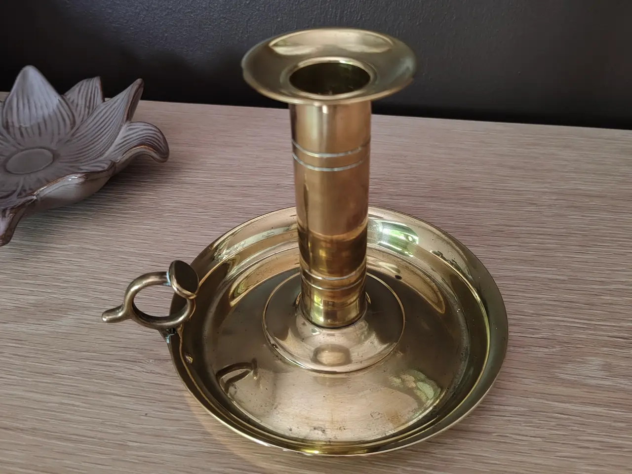 Billede 3 - Fin messing kammerstage