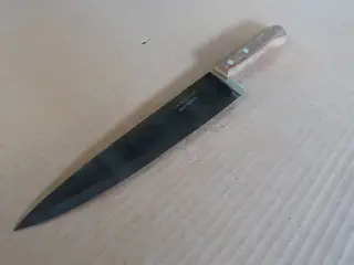 6 stk. Kokkekniv min. 25 cm med træskaft