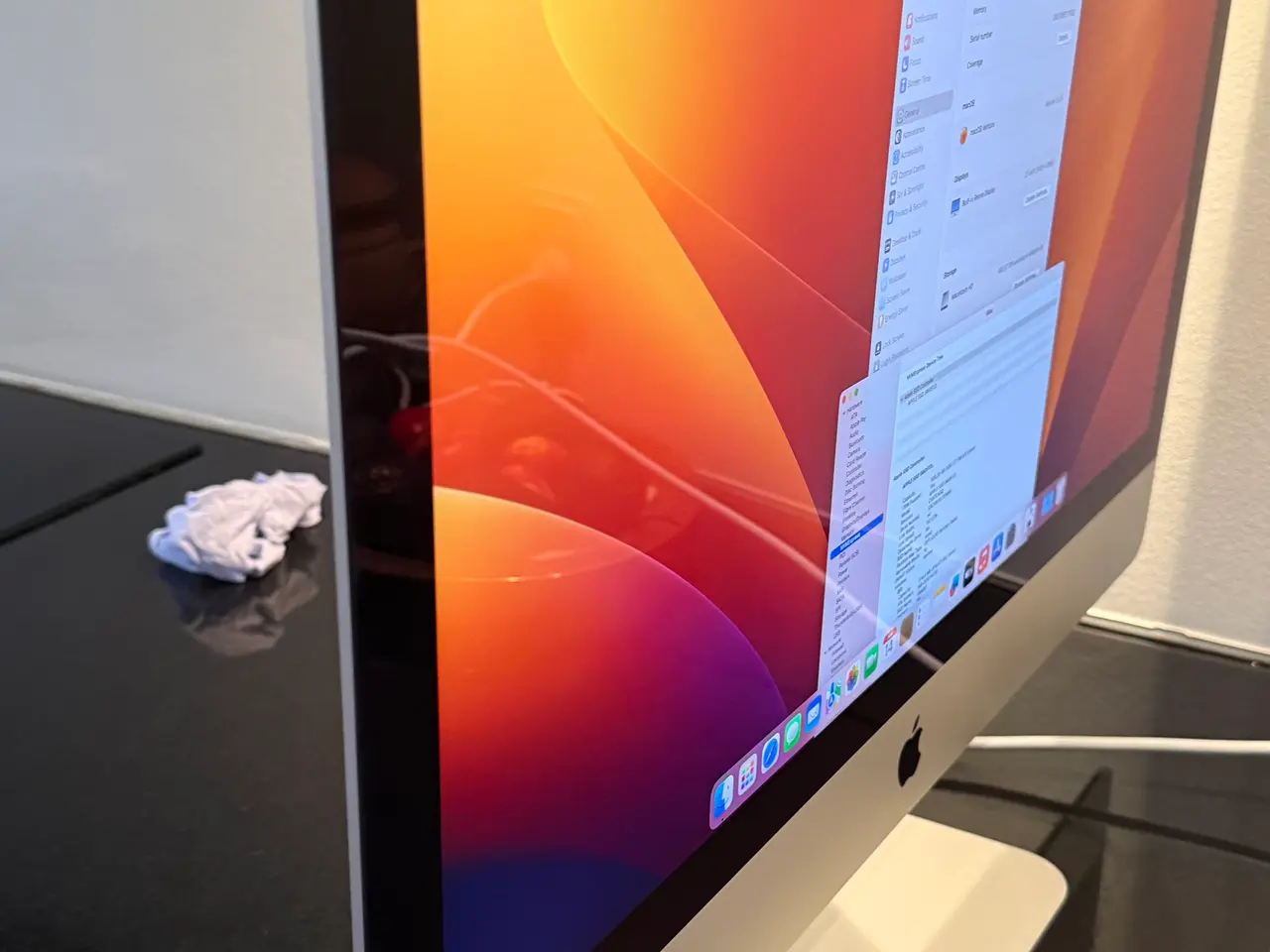 Billede 6 - iMac 27” Retina 5K (2017) – i7 / 32 GB RAM / SSD