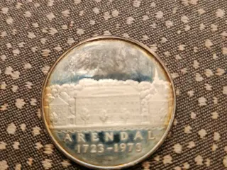 Arendal 1723 1773 Bronze medalje