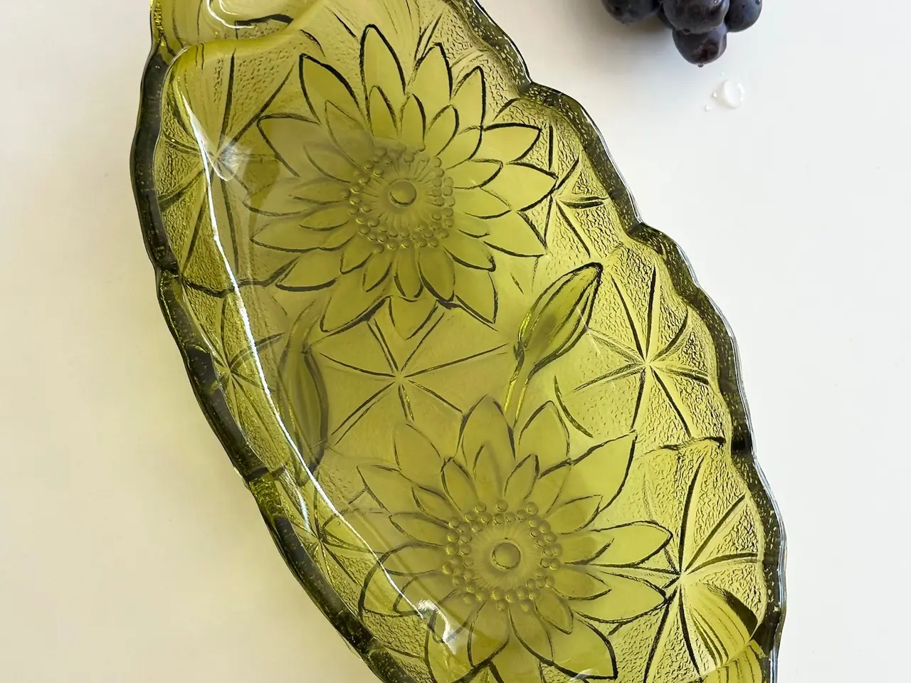 Billede 3 - Indiana Glass, oval skål