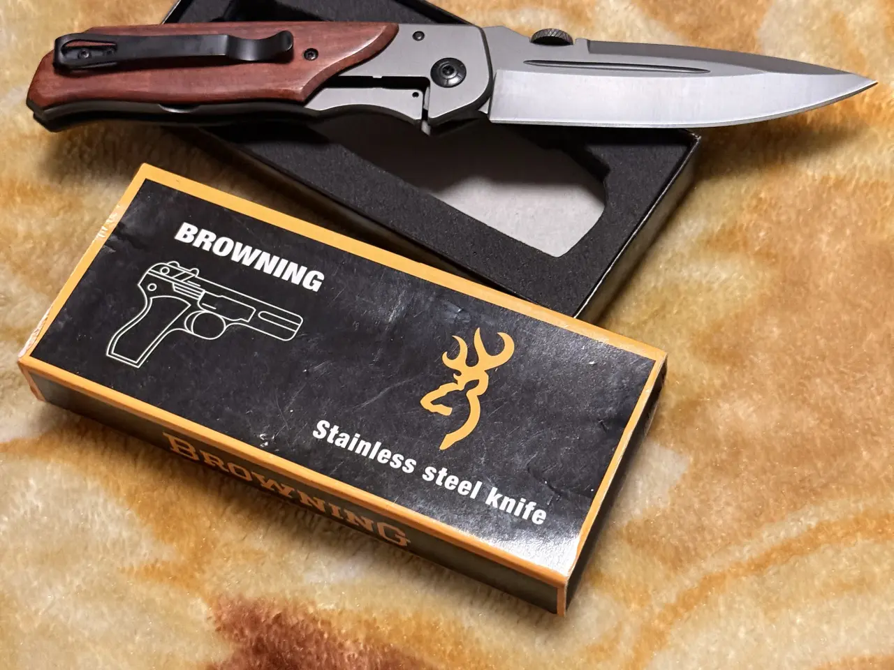 Billede 3 - Browning jagt kniv.. helt ny og Ubrugt 