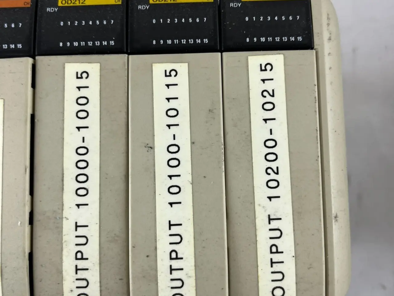 Billede 7 - Omron CQM1 CPU41 PLC System PA203 ID212 OD212 Rack