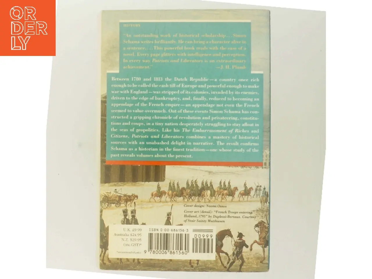 Billede 3 - Patriots and Liberators af Simon Schama (Bog)