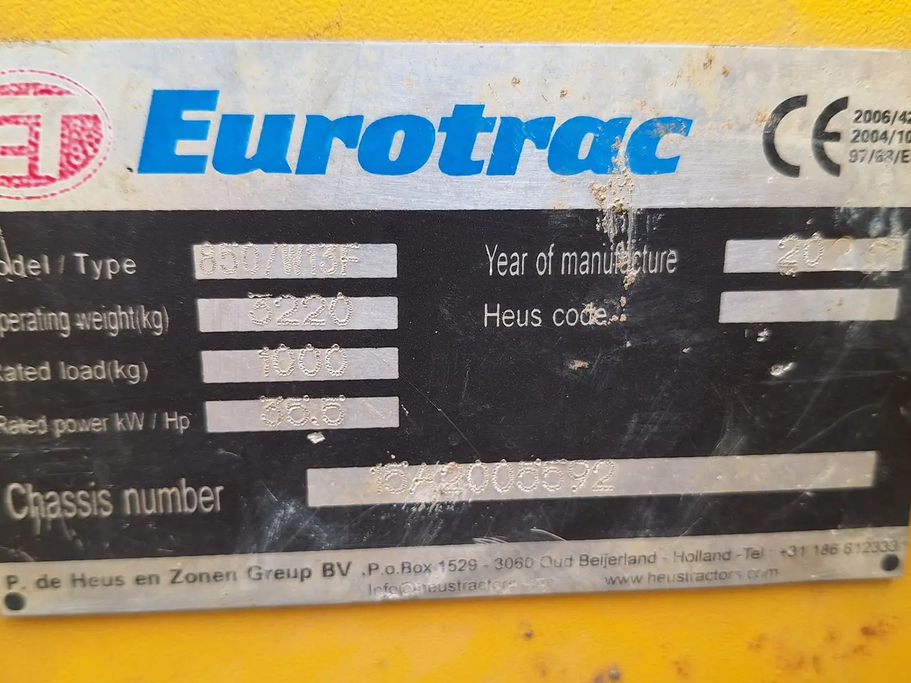Billede 7 - Eurotrac W13F