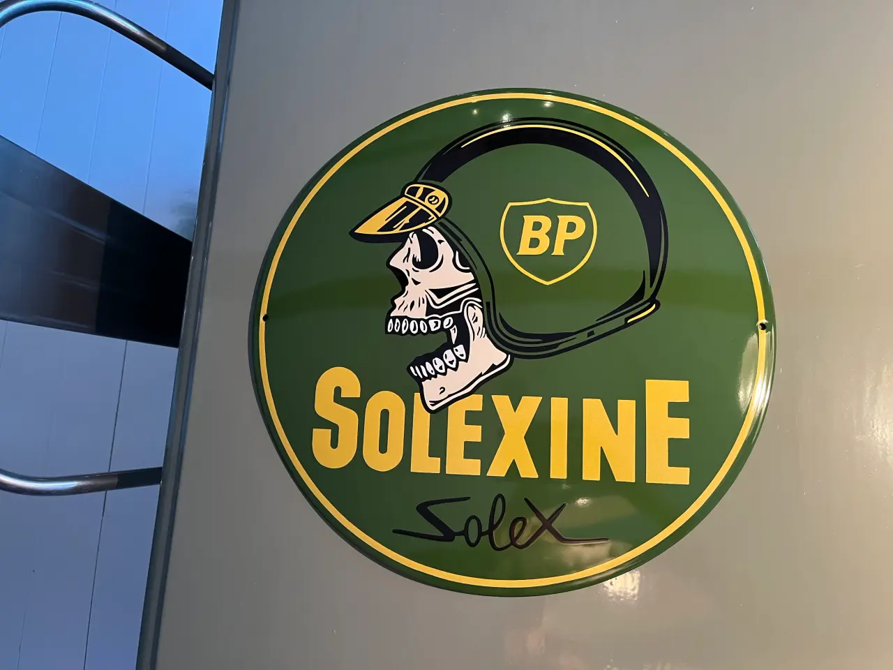 Billede 2 - Emaljeskilt BP Solexine