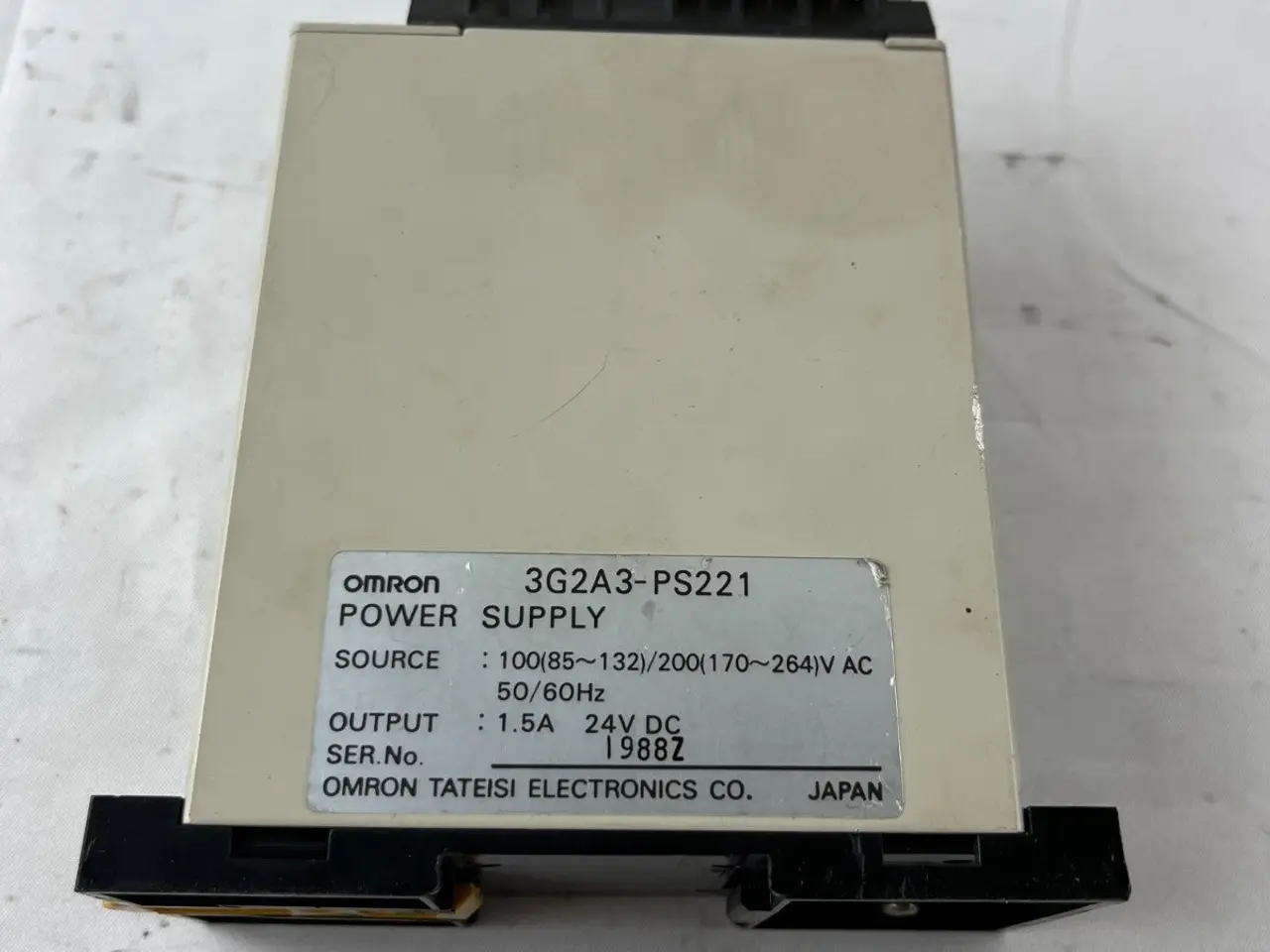 Billede 5 - Omron 3G2A3-PS221 strømforsyning 24V DC 1.5A PS221