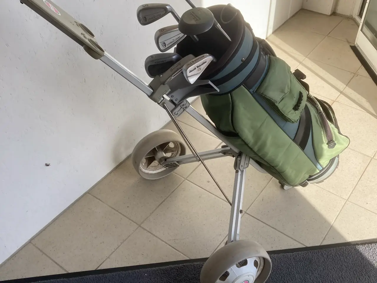 Billede 4 - Billig Golfstart. Alu vogn, bag , værktøj