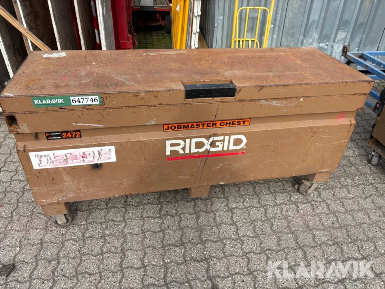 Billede 1 - Værktøjskasse Ridgid JobMaster Chest 2472