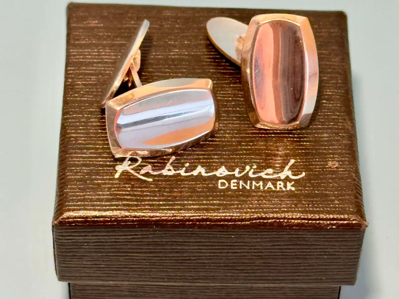 Billede 1 - Manchetknapper sterlingsølv 925S