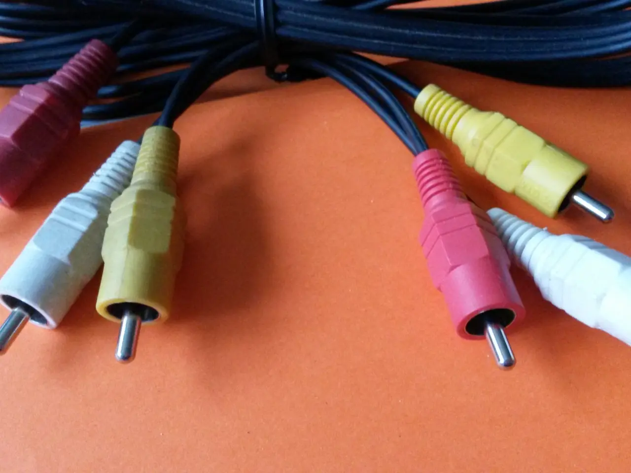 Billede 3 - Mini Jack kabel ,3 farve stik